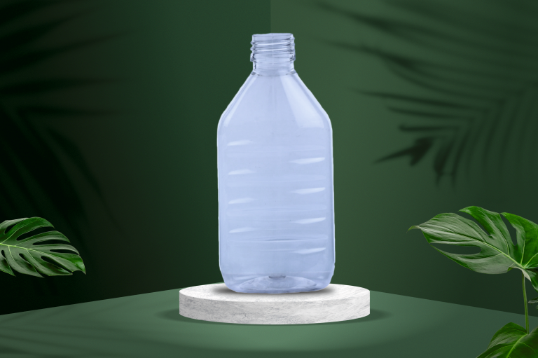 oval strip shape pet bottle 180ml